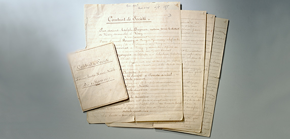 agreement signed by Henri Nestlé
