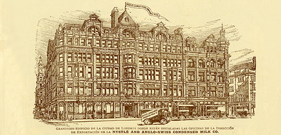 Nestlé Anglo-Swiss sales building in London, United Kingdom